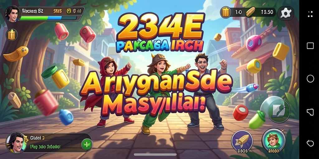 Tampilan gameplay 234E yang menarik dan penuh aksi menarik perhatian pemain.