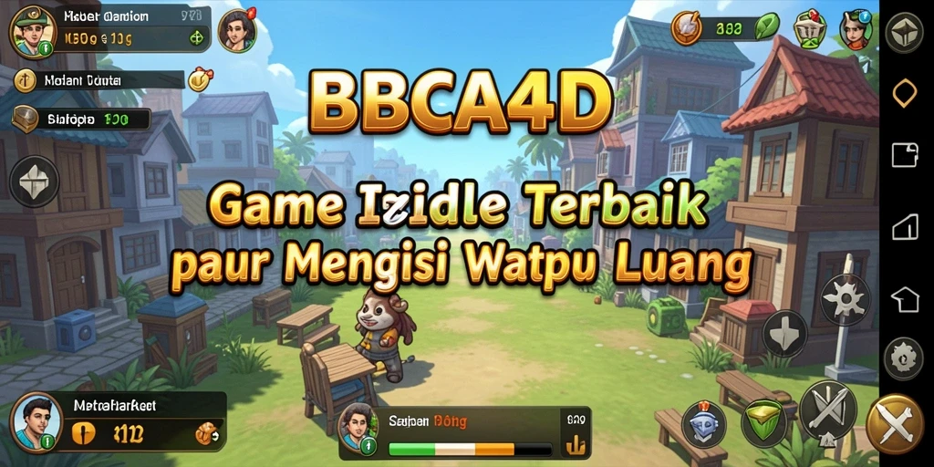 Screenshot utama menampilkan gameplay santai dan menarik dari BBCA4D.