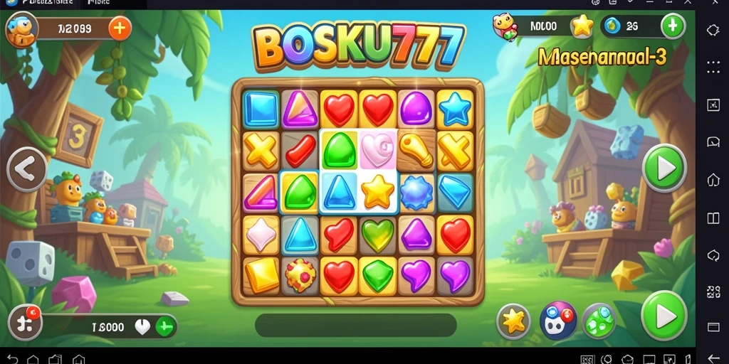 Tangkapan layar dari gameplay BOSKU777 yang menarik dan penuh warna.
