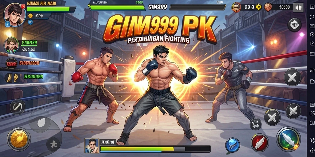 Tangkap aksi seru dalam pertarungan GIM999 yang mendebarkan.