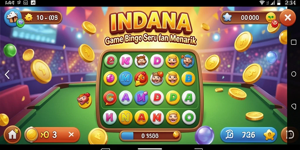 Tangkapan layar gameplay INDAAA yang penuh warna dan seru.