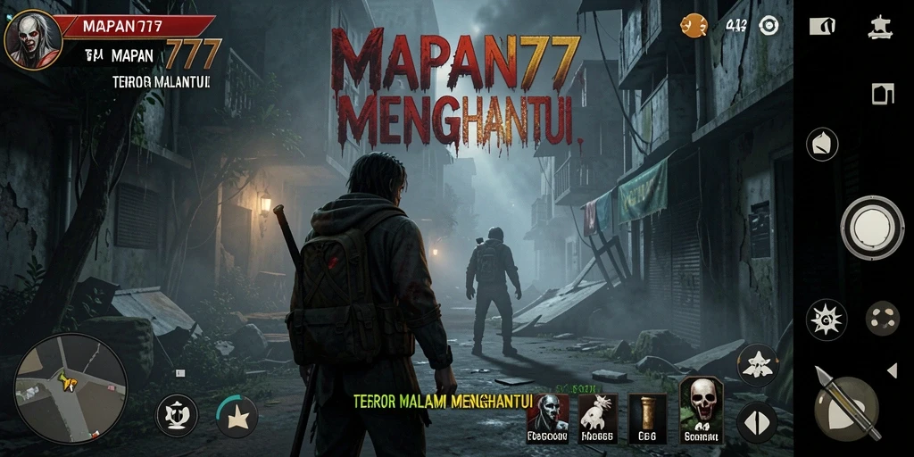 Tangkapan layar gameplay MAPAN777 yang menampilkan momen menegangkan dan kengerian.