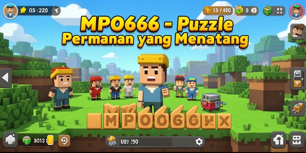 Tampilan gameplay MPO666 yang menarik dan penuh tantangan puzzle.