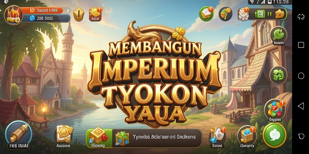 Screenshot utama RP8 menampilkan gameplay Tycoon yang menantang.