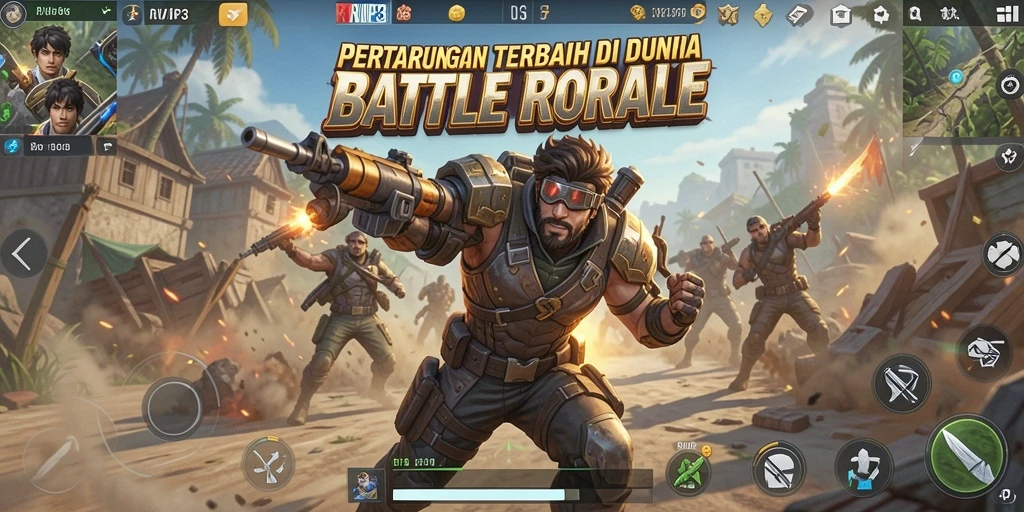 Tampilan menarik dari gameplay RVIP3 saat pemain beraksi di medan tempur.