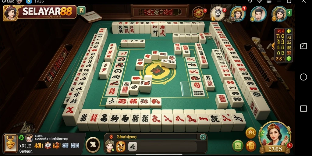 Screenshot gameplay <strong>SELAYAR88</strong> yang menampilkan tantangan Mahjong yang seru.