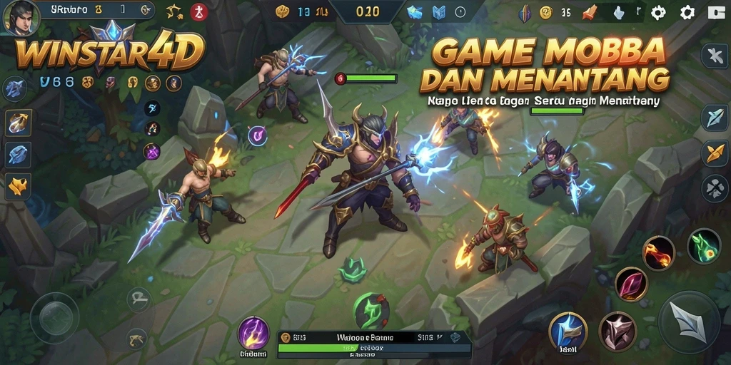 Gameplay <strong>WINSTAR4D</strong> yang menegangkan dalam pertempuran tim.