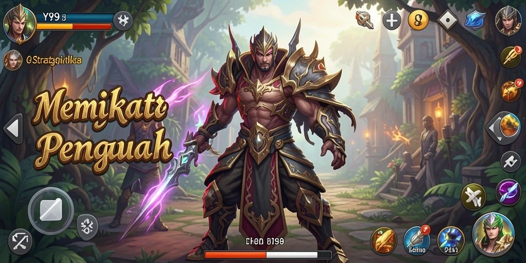 Tampilan dinamis dari pertempuran strategi dalam Y89.